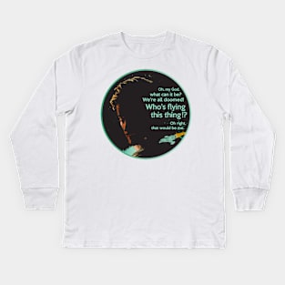 "Who's Flying This Thing?" - Firefly Kids Long Sleeve T-Shirt